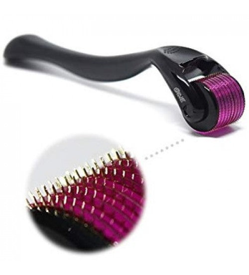 Derma Roller 540 Titanium Needle (0.5mm) Facial & Hair Therapy Microneedle Hair Regrowth Beard Growth Anti Hair Loss Treatment Thinning