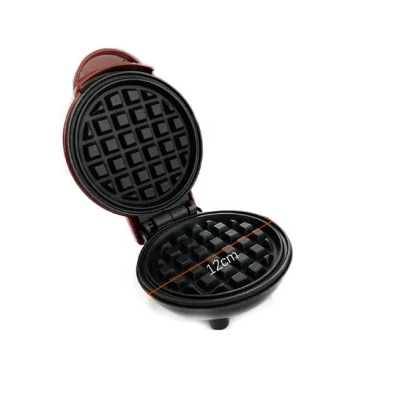 Mini Waffle Maker Breakfast Machine Non Stick Easy Clean (random Color )