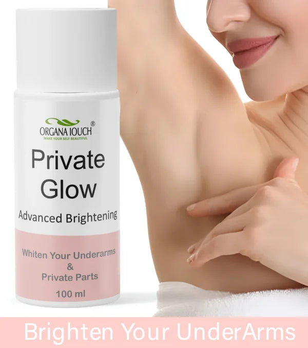 Organa Touch Fresh & Natural Underarm Whitening Cream Private Glow ( Advanced Brightening )